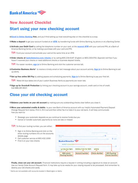 bank of america forms identification.